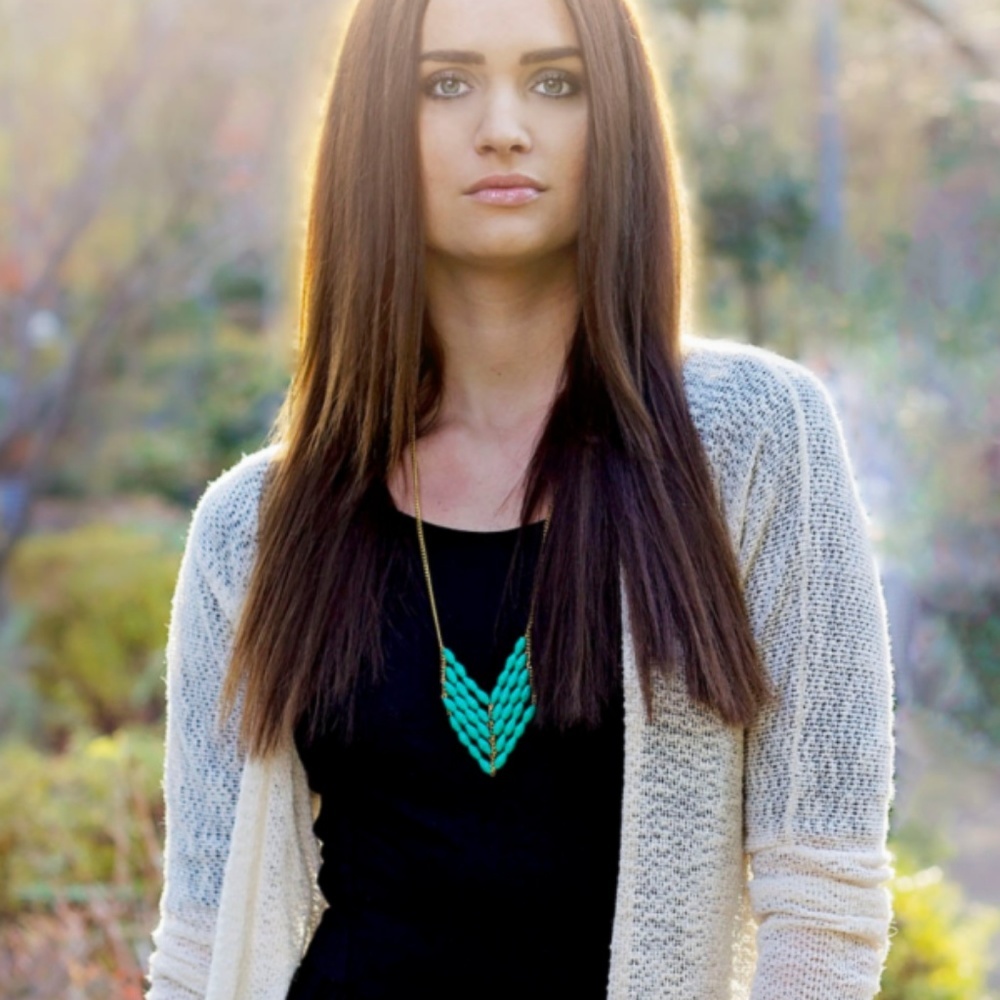 NWT Chevron Eve Fair Trade Necklace